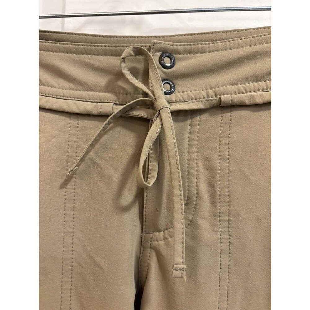 Mountain Hardwear Women's Hiking Pants Size 6/28 Khaki Stretch Nylon Outdoor - Picture 3 of 15